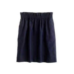 J. Crew Navy skirt